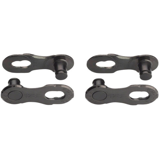 KMC MissingLink-12 DLC Connector - 12-Speed, Black, 2 Pairs/Card