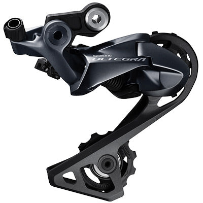 Shimano Ultegra RD-R8000-GS Rear Derailleur - 11 Speed, Medium Cage, Black Series Color