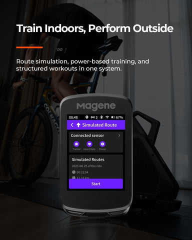 Magene C606V2 GPS Ciclocomputador