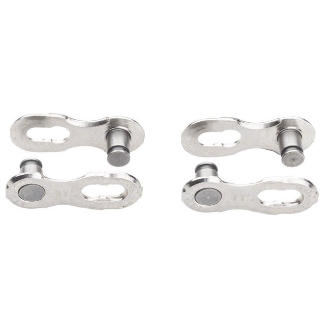 KMC MissingLink-11 Connector - 11-Speed, Reusable, Silver, 2 Pairs/Card