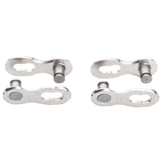 KMC MissingLink-11 Connector - 11-Speed, Reusable, Silver, 2 Pairs/Card