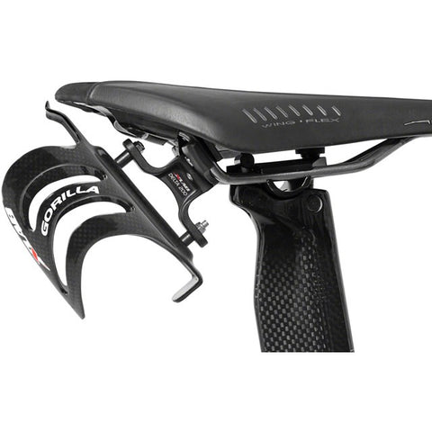 XLAB Delta 200 Rear Water Bottle Cage: Black
