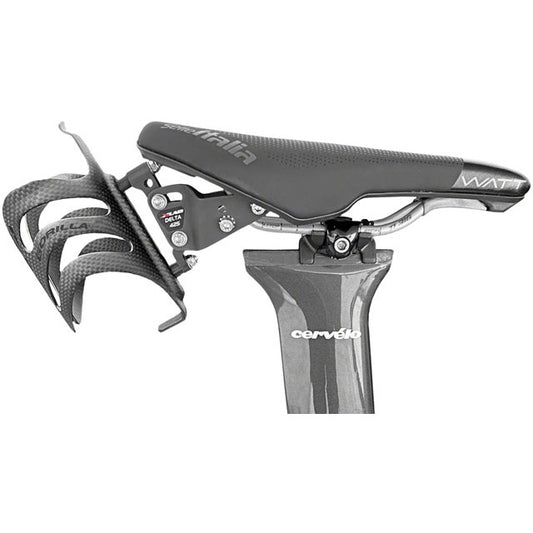 XLAB Delta 425 Saddle Mounted Water Bottle Carrier System - Matte Black