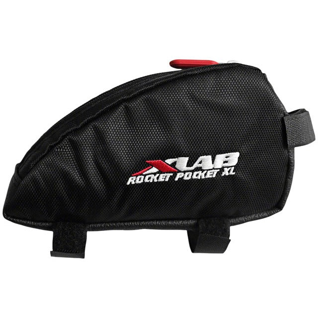 XLAB Rocket Pocket XL Top Tube/ Stem Bag: Black