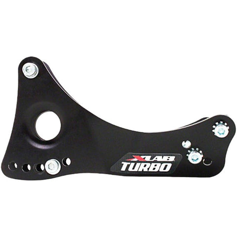 XLAB Turbo Wing Water Bottle Cage Mount: Black