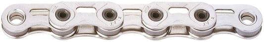 KMC XSL Flat Waxed Chain - 12/13-Speed, 126 Links, Compatible with SRAM T-Type and AXS Systems, Silver
