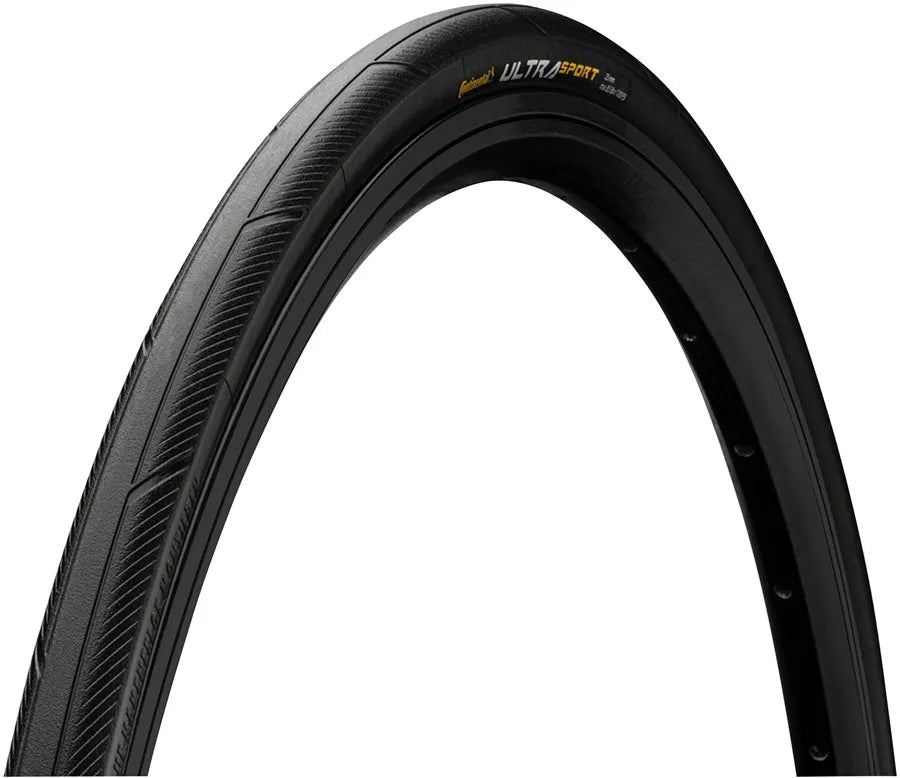 Continental Ultra Sport Tyre Black - 700 x 25mm Black