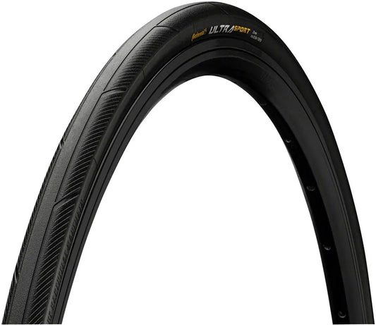 Continental Ultra Sport Tyre Black - 700 x 25mm Black