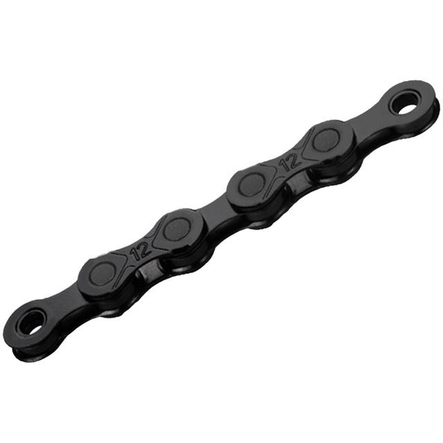 KMC DLC 12 Waxed Chain - 12-Speed, 126 Links, Black