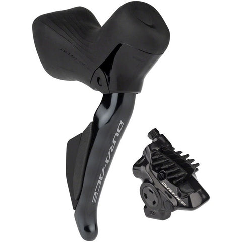 Shimano Dura-Ace ST-R9270-RF Di2 Shift/Brake Lever with BR-R9270 Hydraulic Disc Brake Caliper - Right/Rear, 12-Speed, Flat Mount