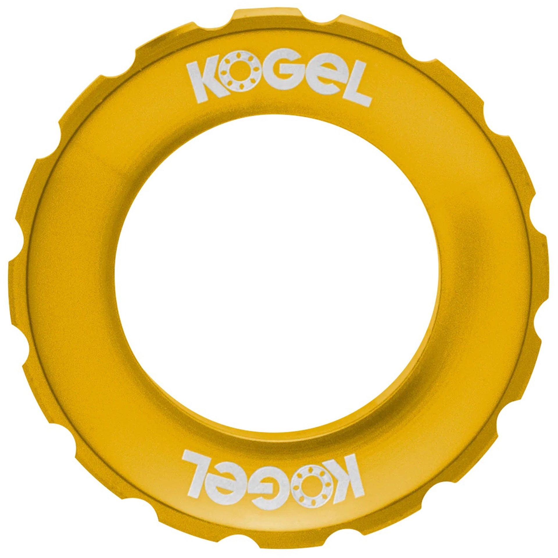 Kogel Bearings Center Lock Rotor Lockring, Gold