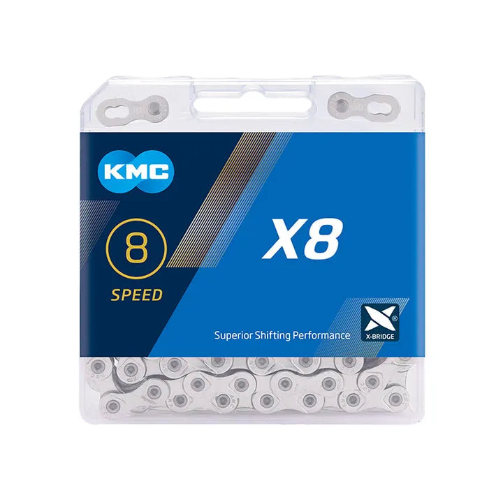 KMC X8 Chain (8sp), Silver