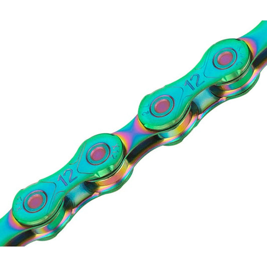 KMC X12 Chain - 12-Speed, 126 Links, Aurora