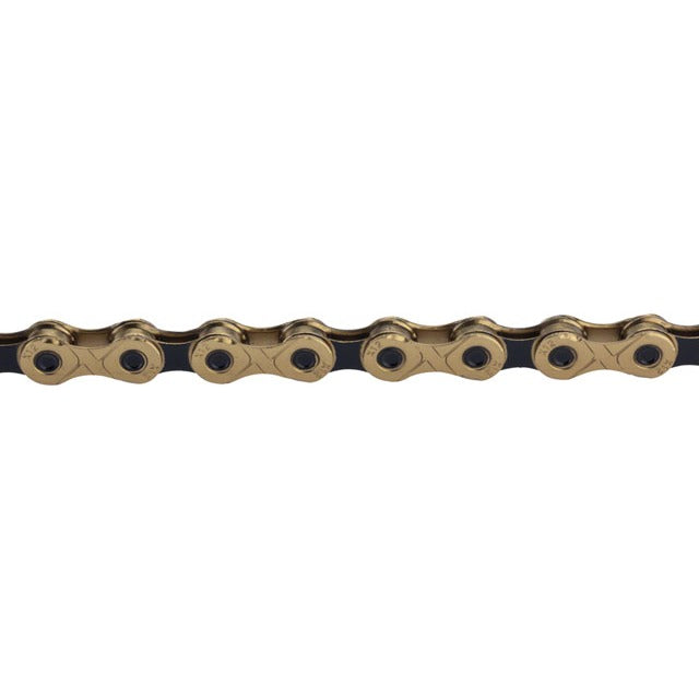 KMC X12 Chain - 12-Speed, 126 Links, Gold/Black