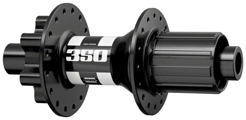 DT Swiss 350 Rear Hub - 12 x 148mm Boost, 6-Bolt, HG 11, Black/White, 28H - Bike Center