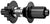 DT Swiss 350 Rear Hub - 12 x 148mm Boost, 6-Bolt, HG 11, Black/White, 28H