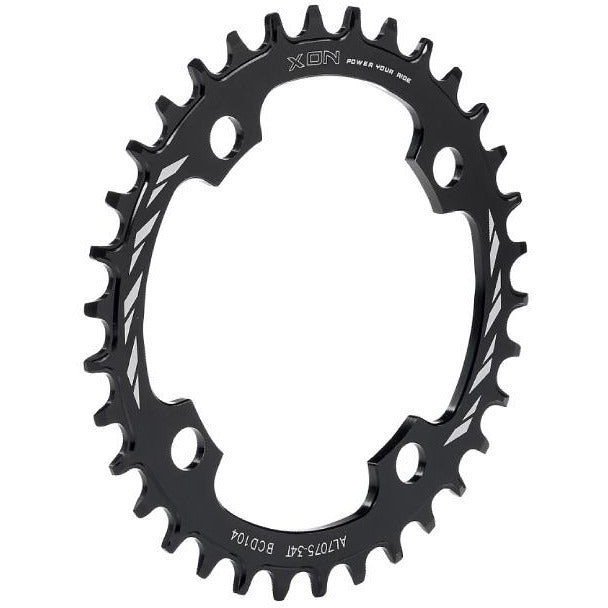 Chainring Oval 4 Bolts Aluminio