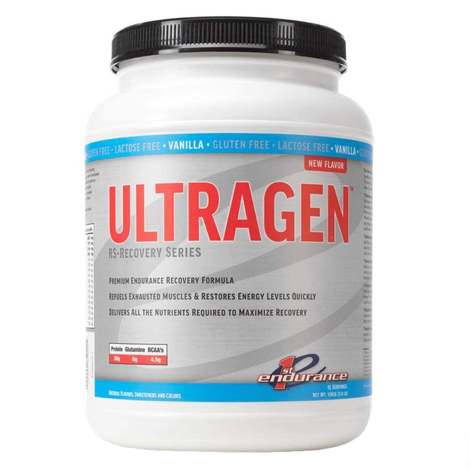 First Endurance ULTRAGEN Vanilla 15 Servings - Bike Center