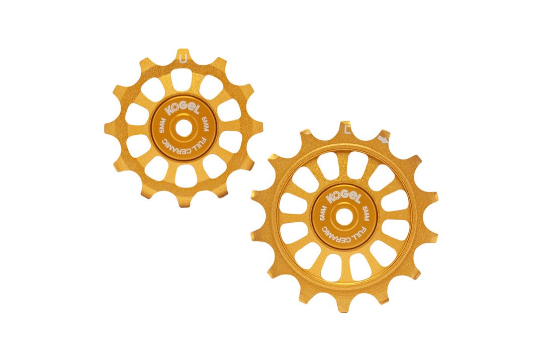 Kogel 12/14T Oversized Pulleys For Shimano R9100 - Full Ceramic - Bike Center