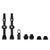 Muc-Off, Valvula Presta Ruta y MTB - Black, 44mm