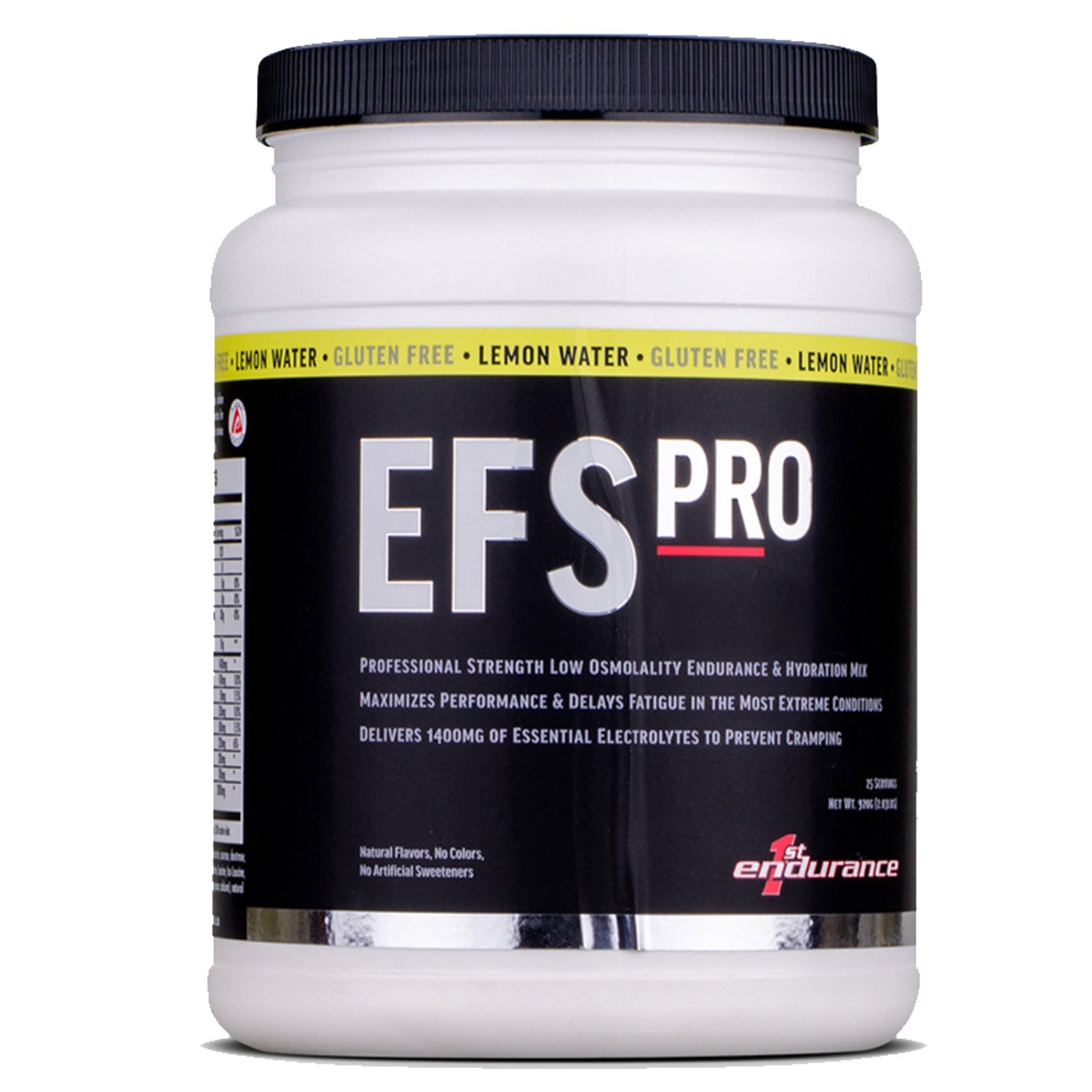 First Endurance EFS PRO Drink Mix: Lemon Water 25 Serving - Bike Center