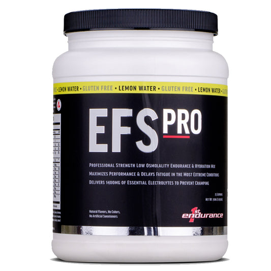First Endurance EFS PRO Drink Mix: Lemon Water 25 Serving - Bike Center