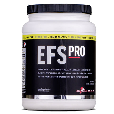 First Endurance EFS PRO Drink Mix: Lemon Water 25 Serving - Bike Center
