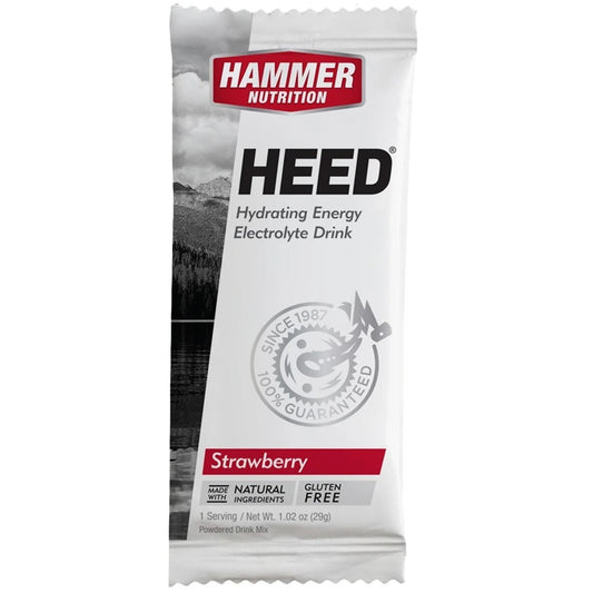 Hammer Nutrition HEED 1 servida - Strawberry - Bike Center