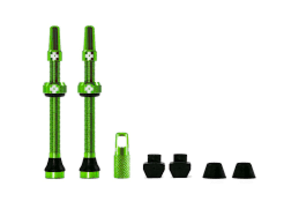 Muc-Off, Valvula Presta Ruta y MTB - Green, 60mm