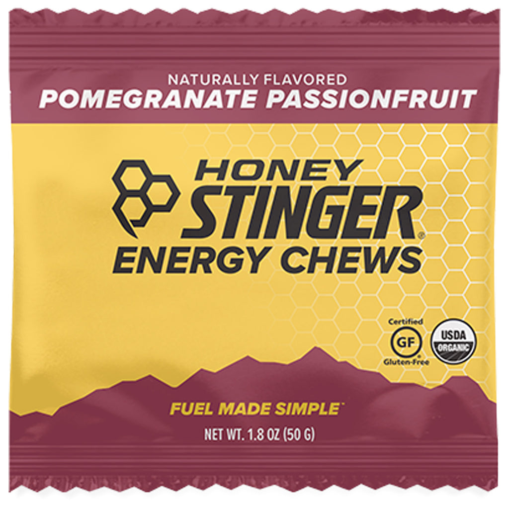 Honey Stinger Chews - Pomegranate Passion Fruit