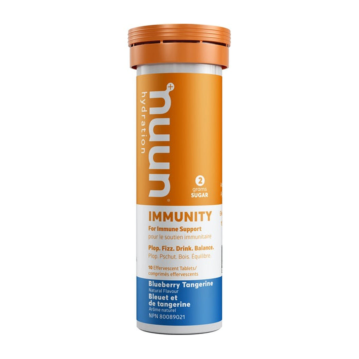 Nuun Hydration Immunity 10 Tablets, Blueberry Tangerine - Bike Center