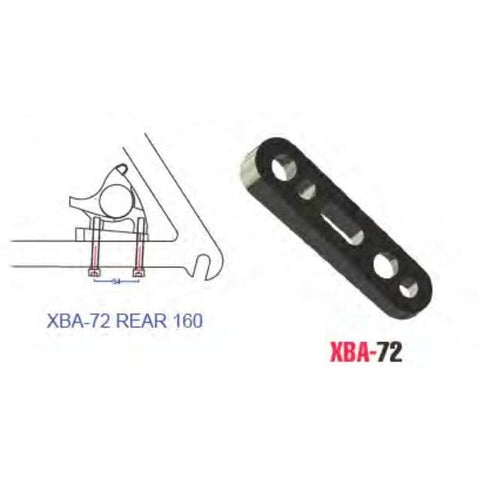 XON Alloy Bike Disc Brake Adaptor Front or Rear For 140mm 160mm - Bike Center