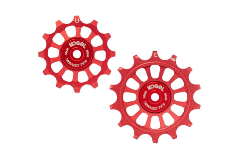 Kogel 12/14T Oversized Pulleys For Shimano R9100 - Full Ceramic - Bike Center