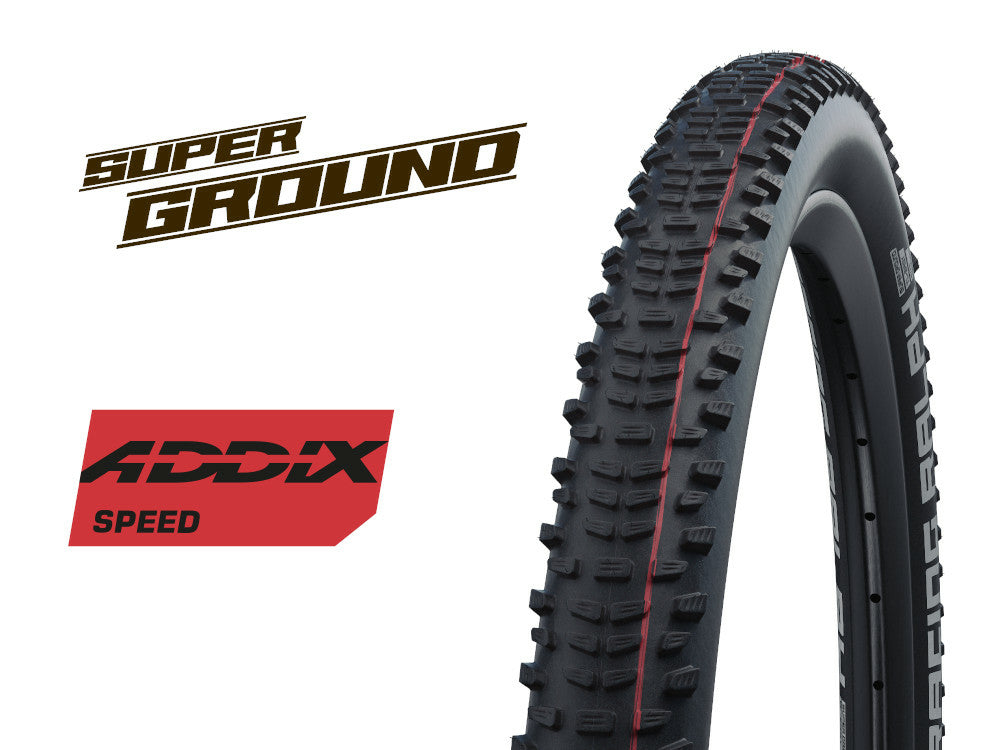 Schwalbe Racing Ralph 29x2.10 B/B-SK ADX Speed SS, TL-Easy, Folding HS490 - Bike Center