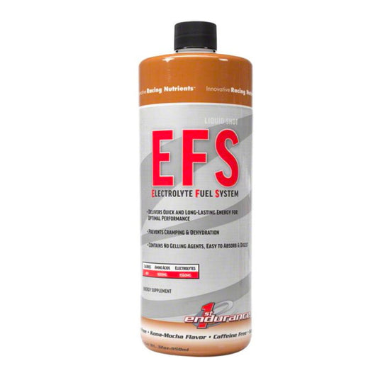 First Endurance EFS Liquid Shot Refill, Energy liquid, Kona Mocha, 32oz - Bike Center