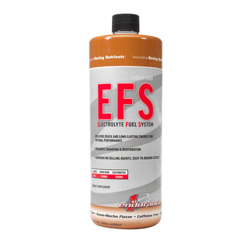 First Endurance EFS Liquid Shot Refill, Energy liquid, Kona Mocha, 32oz - Bike Center
