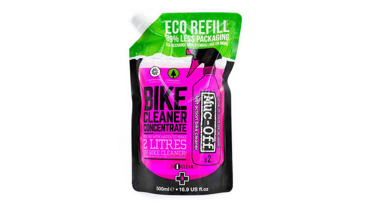 Muc-Off Nano Tech Gel Concentrate Cleaner: 500ml Pouch - Bike Center