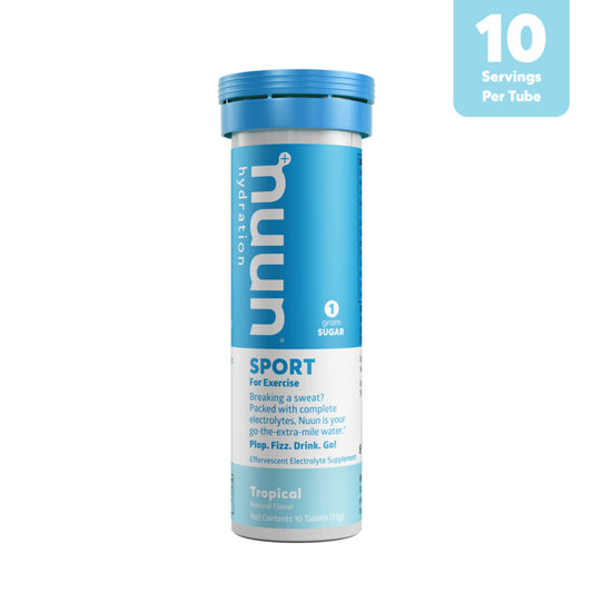 Nuun Hydration Electrolytes 10 Tablets, Tropical - Bike Center