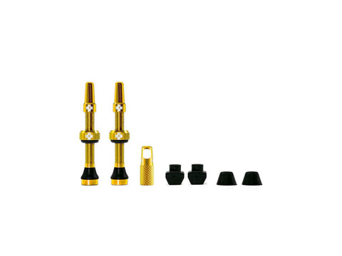 Muc-Off, Valvula Presta Ruta y MTB - Gold, 44mm - Bike Center